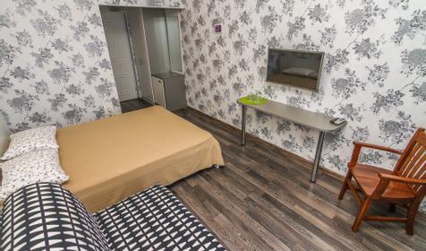 Четырехместный люкс с балконом, вид на море