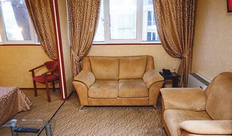 Двухместный 1 категории, французская кровать, 4 этаж пансионат "Радуга", Геленджик