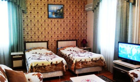 Стандарт улучшенный с односпальными кроватями. Отель "Якорь", г. Анапа