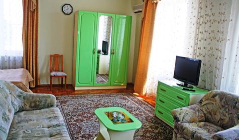 Стандарт улучшенный с двуспальной кроватью. Отель "Якорь", г. Анапа