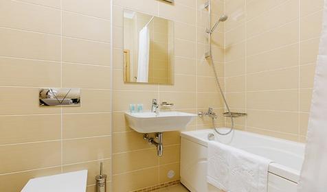 Апартаменты двухместный ДАБЛ (без кухни), апарт-отель "Имеретинский - Прибрежный Квартал - Прибрежный Квартал", Сочи, Адлер