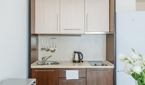 Апартаменты двухместный двухкомнатный (с кухней), апарт-отель "Имеретинский - Прибрежный Квартал - Прибрежный Квартал", Сочи, Адлер