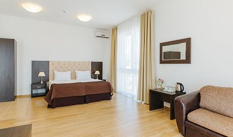 Апартаменты двухместный двухкомнатный (без кухни), апарт-отель "Имеретинский - Прибрежный Квартал - Прибрежный Квартал", Сочи, Адлер