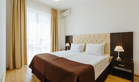 Апартаменты с кухней пятиместные четырехкомнатные, апарт-отель "Имеретинский - Прибрежный Квартал", Сочи, Адлер