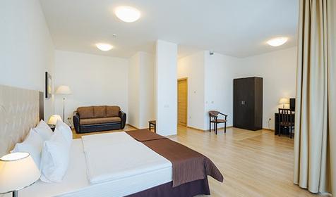 Студия без кухни, апарт-отель "Имеретинский - Прибрежный Квартал", Сочи, Адлер