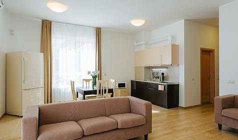 Апартаменты двухместный с 1 спальней и кухней, отель "Имеретинский - Заповедный Квартал", Сочи, Адлер