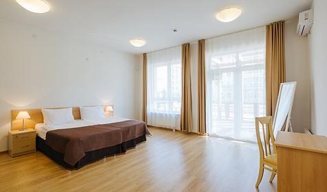 Апартаменты двухместный с 1 спальней и кухней, отель "Имеретинский - Заповедный Квартал", Сочи, Адлер