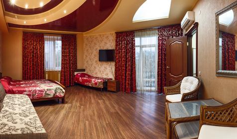 Люкс бордовый и зелёный