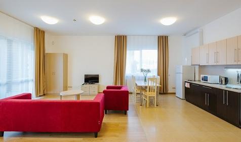 Апартаменты двухкомнатные, отель "Имеретинский - Парковый Квартал", Сочи, Адлер