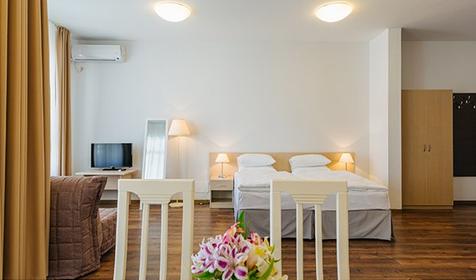 Студия двухместный с кухней, отель "Имеретинский - Морской Квартал", Сочи, Адлер