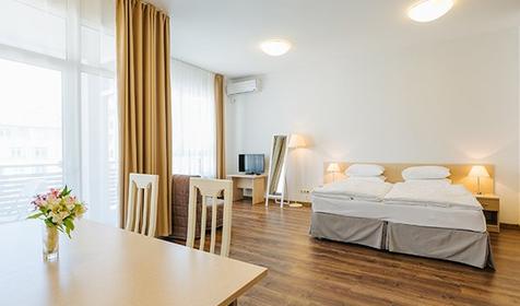 Студия двухместный с кухней, отель "Имеретинский - Морской Квартал", Сочи, Адлер