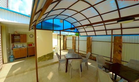 Двухкомнатный с общей кухней. Гостевой дом Морская, 10. Геленджик, Архипо-Осиповка