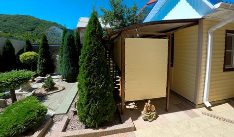 Однокомнатный коттедж с отдельной кухней. Гостевой дом Морская, 10. Геленджик, Архипо-Осиповка