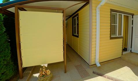 Однокомнатный коттедж с отдельной кухней. Гостевой дом Морская, 10. Геленджик, Архипо-Осиповка