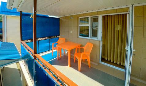 Однокомнатный с общей кухней. Гостевой дом Морская, 10. Геленджик, Архипо-Осиповка