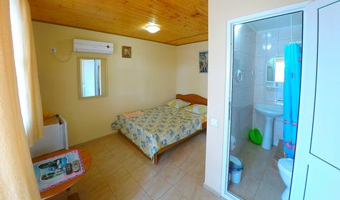 Однокомнатный с общей кухней. Гостевой дом Морская, 10. Геленджик, Архипо-Осиповка