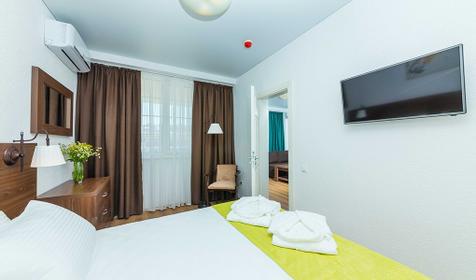 Люкс двухкомнатный двухместный, отель Sea Breeze Resort (Си Бриз Резорт), Анапа