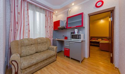 Двухкомнатный с кухней. Гостевой дом L’ete, Сочи, Лазаревское