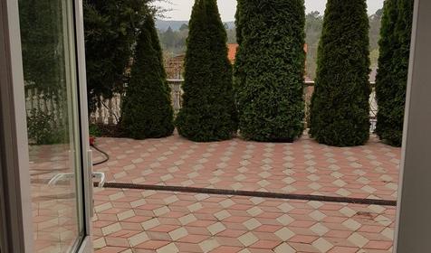 Четырехместный двухкомнатный комфорт на террасе