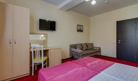 Стандарт 1-комнатный 2-местный без балкона 2 категории. Отель Афродита, Сочи, Адлер