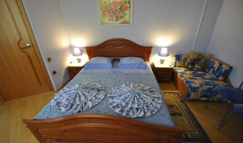 Двухместный (голубой)