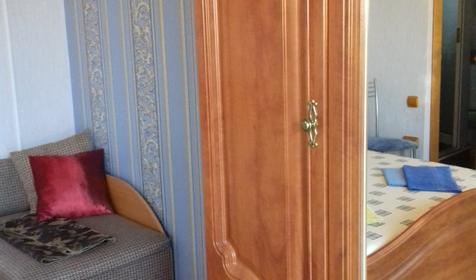 Двухместный (голубой)