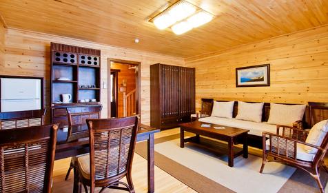 Бунгало двухэтажный. Отель Золотая Бухта, Анапа