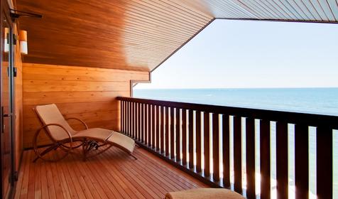 Бунгало двухэтажный. Отель Золотая Бухта, Анапа