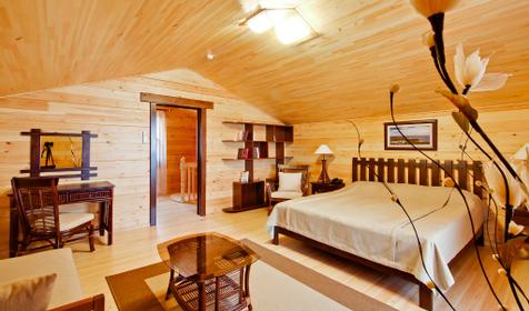 Бунгало люкс с видом на море. Отель Золотая Бухта, Анапа