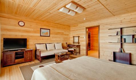 Бунгало люкс с видом на море. Отель Золотая Бухта, Анапа