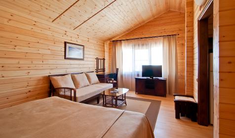 Бунгало с видом на море. Отель Золотая Бухта, Анапа