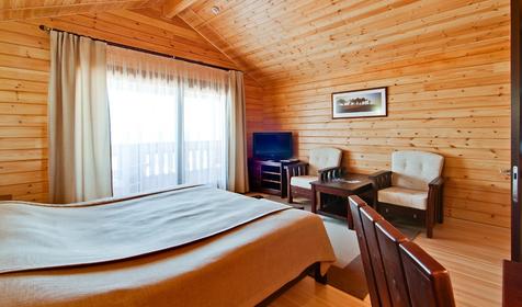 Бунгало с видом на море. Отель Золотая Бухта, Анапа