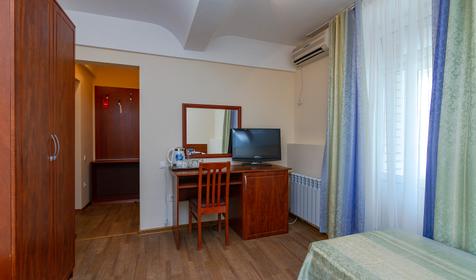 Однокомнатный двухместный стандарт 1 категории. Санаторий Мотылек, Анапа