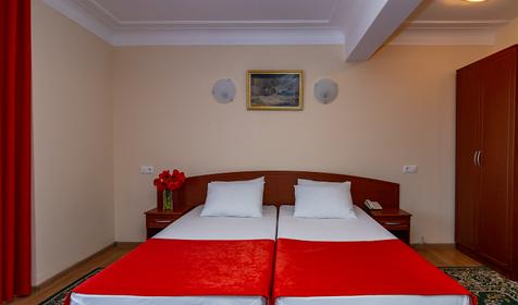 Однокомнатный двухместный комфорт 1 категории. Санаторий Мотылек, Анапа