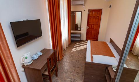 Однокомнатный одноместный комфорт 1 категории. Санаторий Мотылек, Анапа