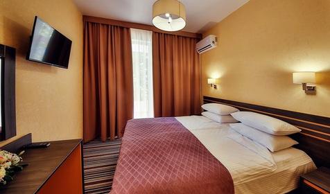 Апартаменты четырехместные двухкомнатные (корпус 4) двухкомнатные четырехместные. Санаторий Жемчужина моря, Геленджик, Кабардинка