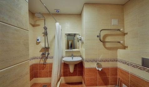 Апартаменты четырехместные двухкомнатные (корпус 4) двухкомнатные четырехместные. Санаторий Жемчужина моря, Геленджик, Кабардинка