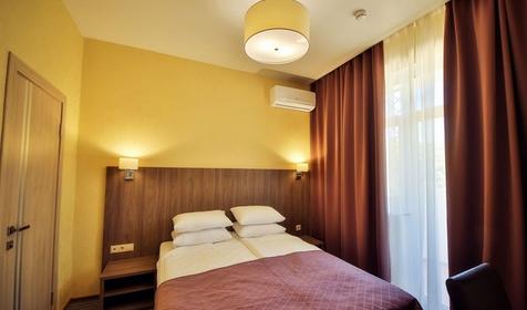 Сюит двухместный двухкомнатный (корпус 4) двухкомнатный двухместный. Санаторий Жемчужина моря, Геленджик, Кабардинка