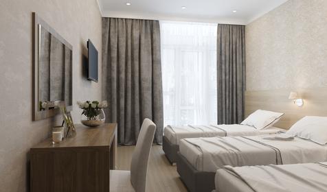 Стандарт трехместный. Пансионат Undersun (Андерсан), Анапа