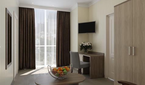 Семейный двухкомнатный. Пансионат Undersun Витязево, Анапа