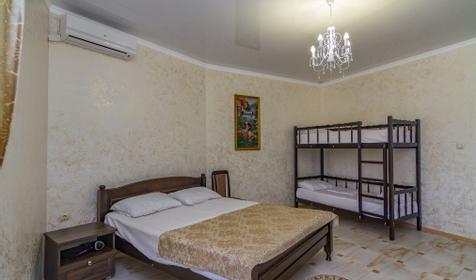 Четырехместный люкс. Гостевой дом Вилла Солнца, Джубга