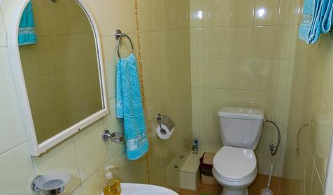 Однокомнатный трехместный полулюкс. Гостевой дом На Мира, Геленджик