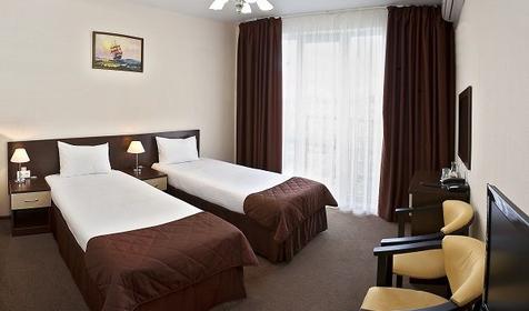 Стандарт двухместный DBL/TWIN + EXTRA BED, город-отель "Бархатные сезоны - "Русский дом", квартал 14", Сочи, Адлер