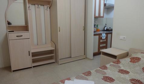 Двухместная студия с индивидуальной кухней без балкона (1 этаж)