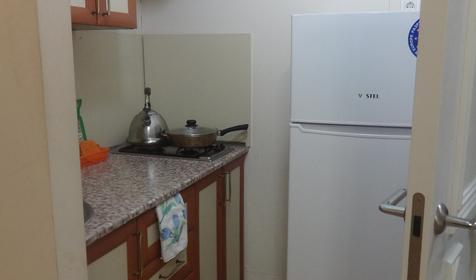 Двухместная студия с индивидуальной кухней без балкона (1 этаж)