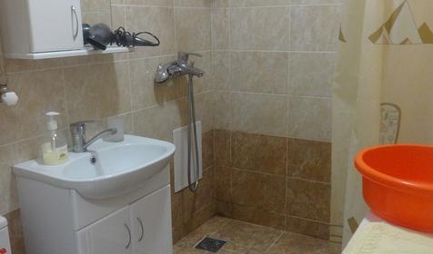 Двухместная студия с индивидуальной кухней без балкона (1 этаж)