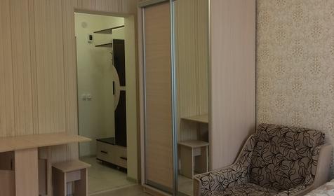 Двухместная студия с индивидуальной кухней без балкона (2 этаж). Гостевой дом Пионер