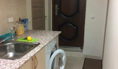 Двухместный номер с общей кухней без балкона (1 этаж). Гостевой дом "Пионер"