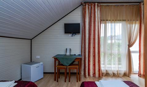 Стандарт двухместный №6. Гостевой дом Вояж, Сочи, Лазаревский район, Лоо