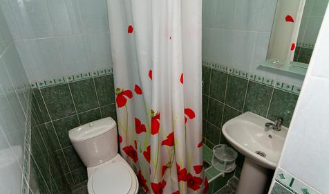 Двухместный стандарт с доп.местом. Гостевой дом Волгарь, Сочи, Лоо